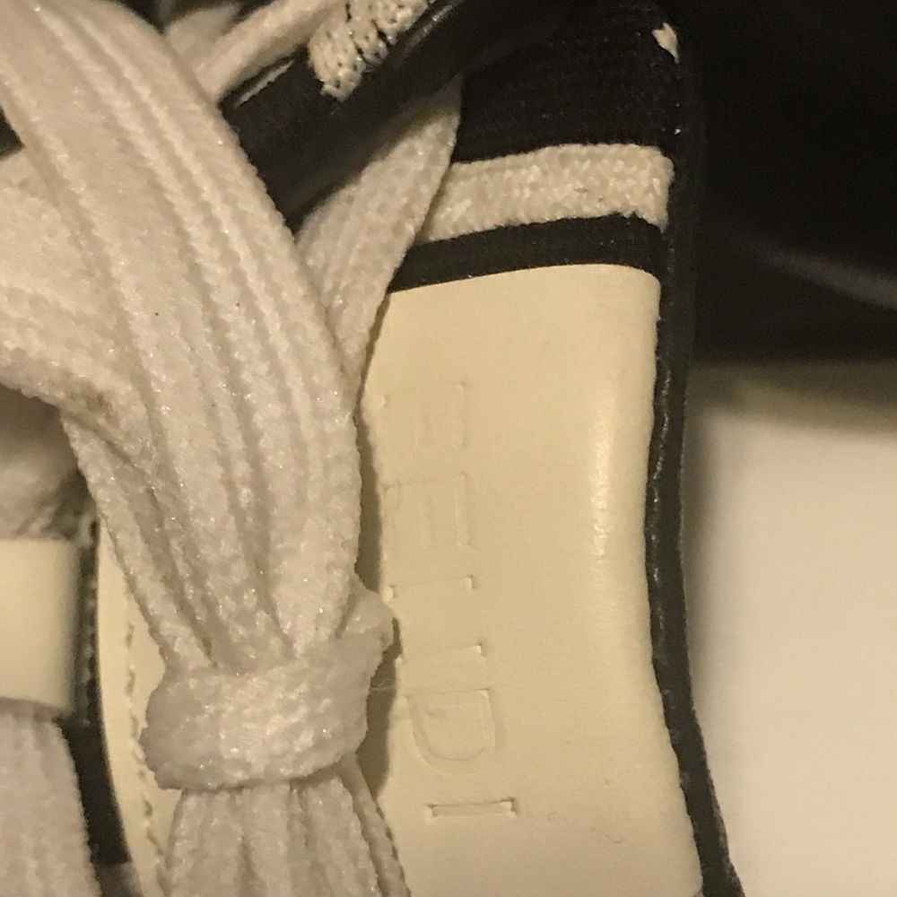 FENDI Sneakers Roma Black/White FF Tech Fabric lace-up🇮🇹 - Picture 8 of 11